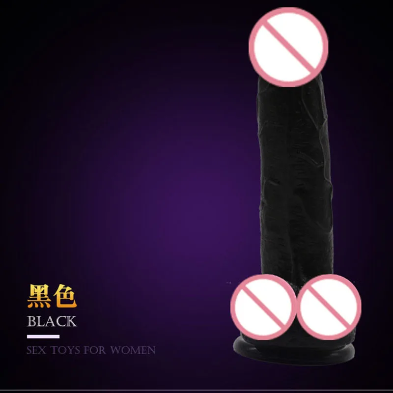 Мягкий реалистичный желеобразный фаллоимитатор с сильной присоской мужской