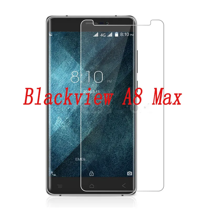 2 шт. закаленное стекло для смартфона Blackview A8 Max 5 &quot9 H Взрывозащищенная защитная