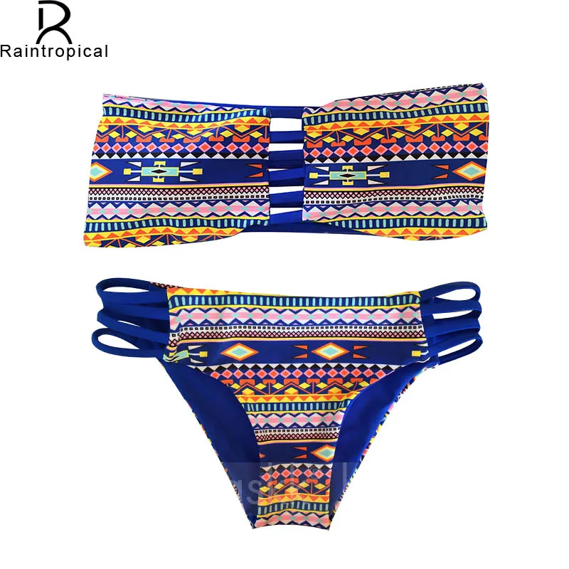 Сексуальный бандо Бикини 2019 бразильские двусторонние бикини женский купальник