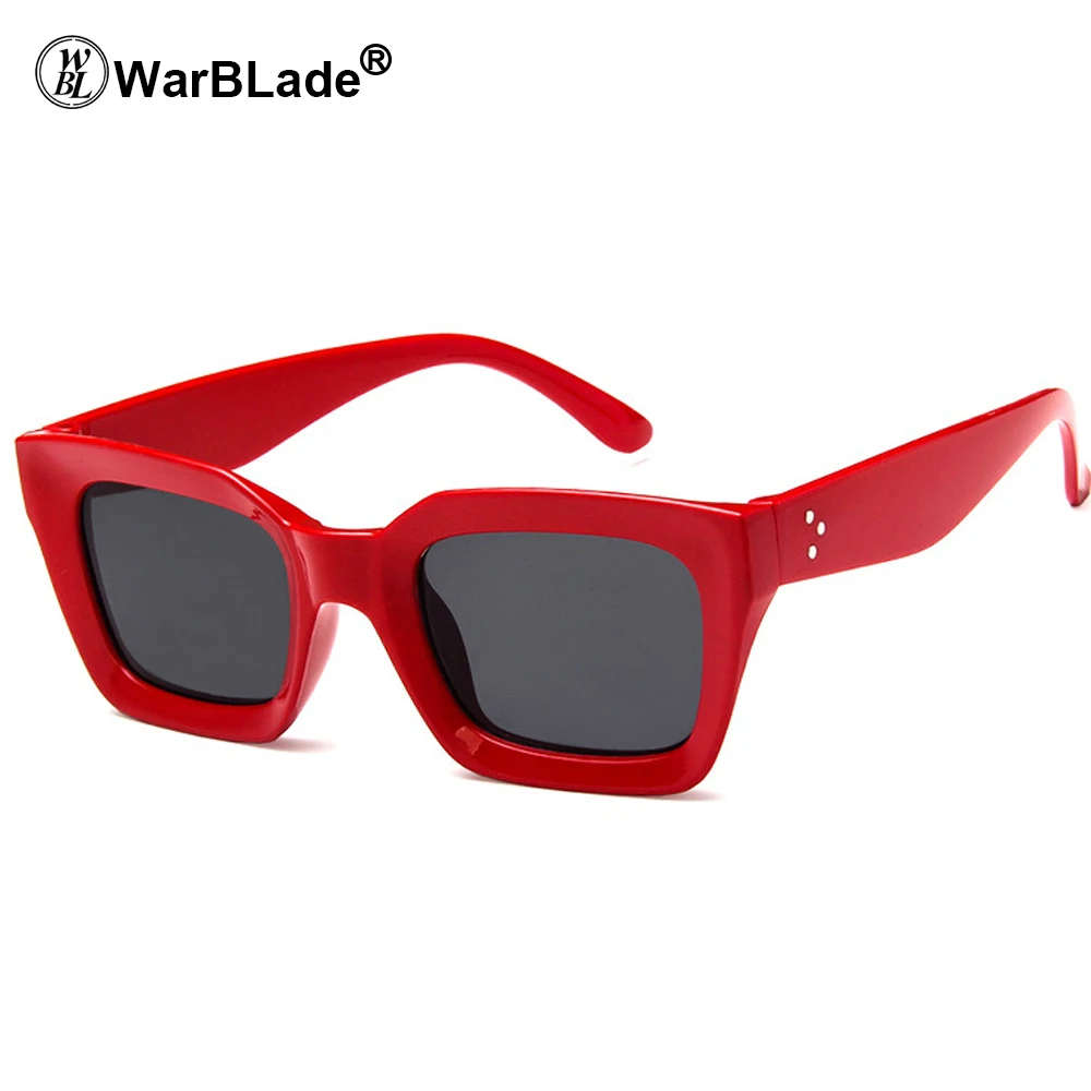 Солнцезащитные очки WarBLade с квадратными линзами UV400 для мужчин и женщин модные
