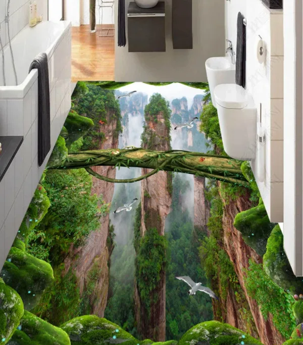 Домашний декор 6 мм 3D ковры прямоугольные коврики журнальный столик Впитывающий