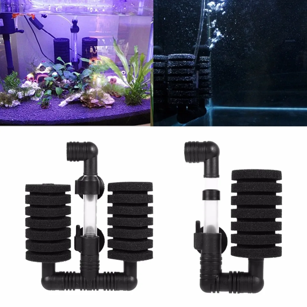 Аквариумный фильтр аквариумный воздушный Биохимический Губчатый Фильтр