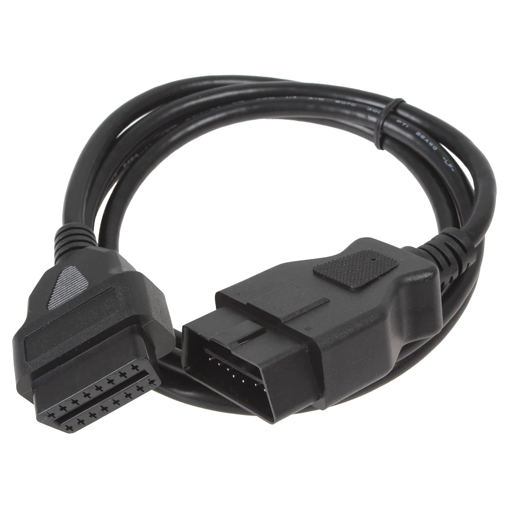 Новый 1.5 м кабель удлинитель 16 Булавки ELM327 OBD II OBD2 Разъем авто инструмент