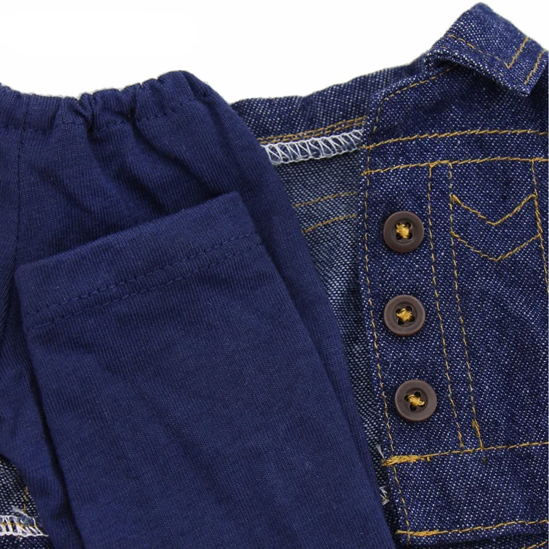 18 &quot45 см Девочка Кукла Одежда наряды мода DIY куклы костюмы куртка с длинными