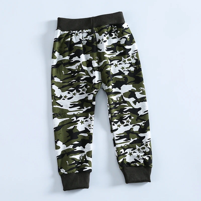 spring military jungle camouflage pattern cotton baby pants 0-36 months boy Sports |