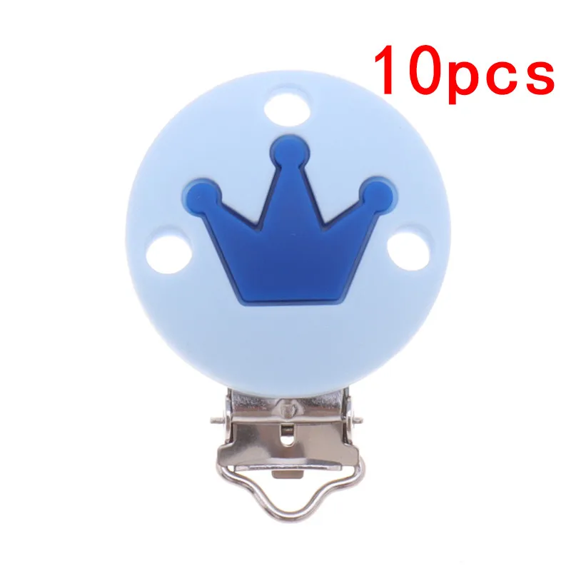 Rc Pastel Blue navy Корона детский успокоитель - Цвет: Rc Pastel Blue navy