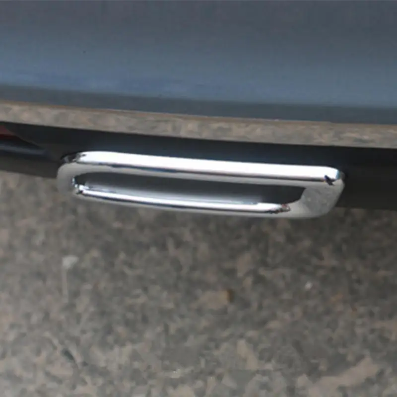 Для Geely new Emgrand 7 EC7 EC715 EC718 Emgrand7 E7, накладные наклейки на выхлопную трубу, автомобильные наклейки, автомобильные аксессуары