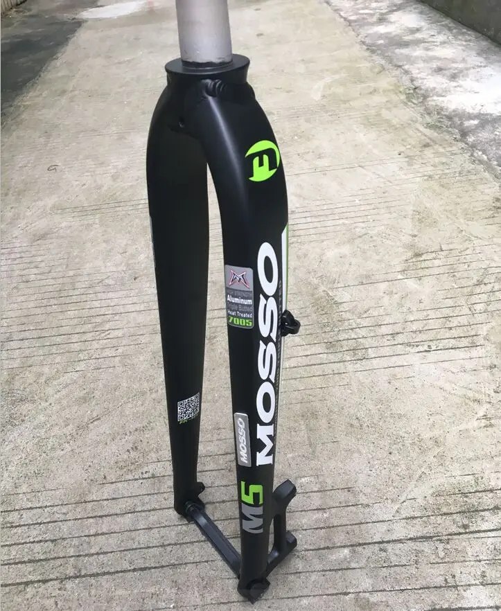 M5 Matte Black-Green Mosso вилка M6 M5E M5EV M3 дорожный MTB вилка v тормоз для 26 27,5 29 Велосипедная вилка Передняя вилка разные к SR SUNTOUR горячая Распродажа - Цвет: M5 Matte Black-Green