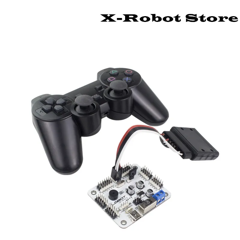 DIY 24 CH робот серводвигатель с PS2 беспроводной контроллер контрольная плата защита