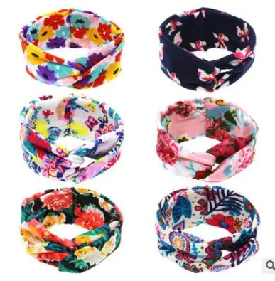 Newest Spring Baby Girl Kids Big Bowknot Hairband Headband Turban Knot Head Wrap Headwear Hair Bow Accessories For Children |