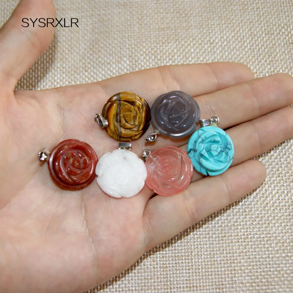 Модные смешанные разнообразные ожерелья из 12 искусственных роз в форме