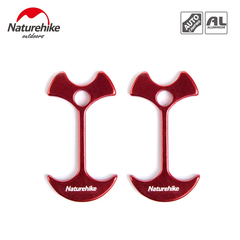 Колышки для палатки 4 шт./лот прочные колышки из алюминиевого сплава в форме