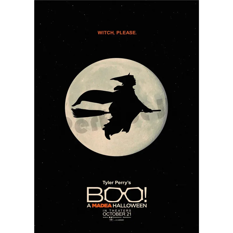 Фото Boo! A Madea Halloween Home Furnishing decoration retro poster Kraft Movie Poster Drawing core Wall stickers Дом и сад Boo! A Madea Halloween Home Furnishing decoration retro poster Kraft Movie Poster Drawing core Wall stickers Дом и сад