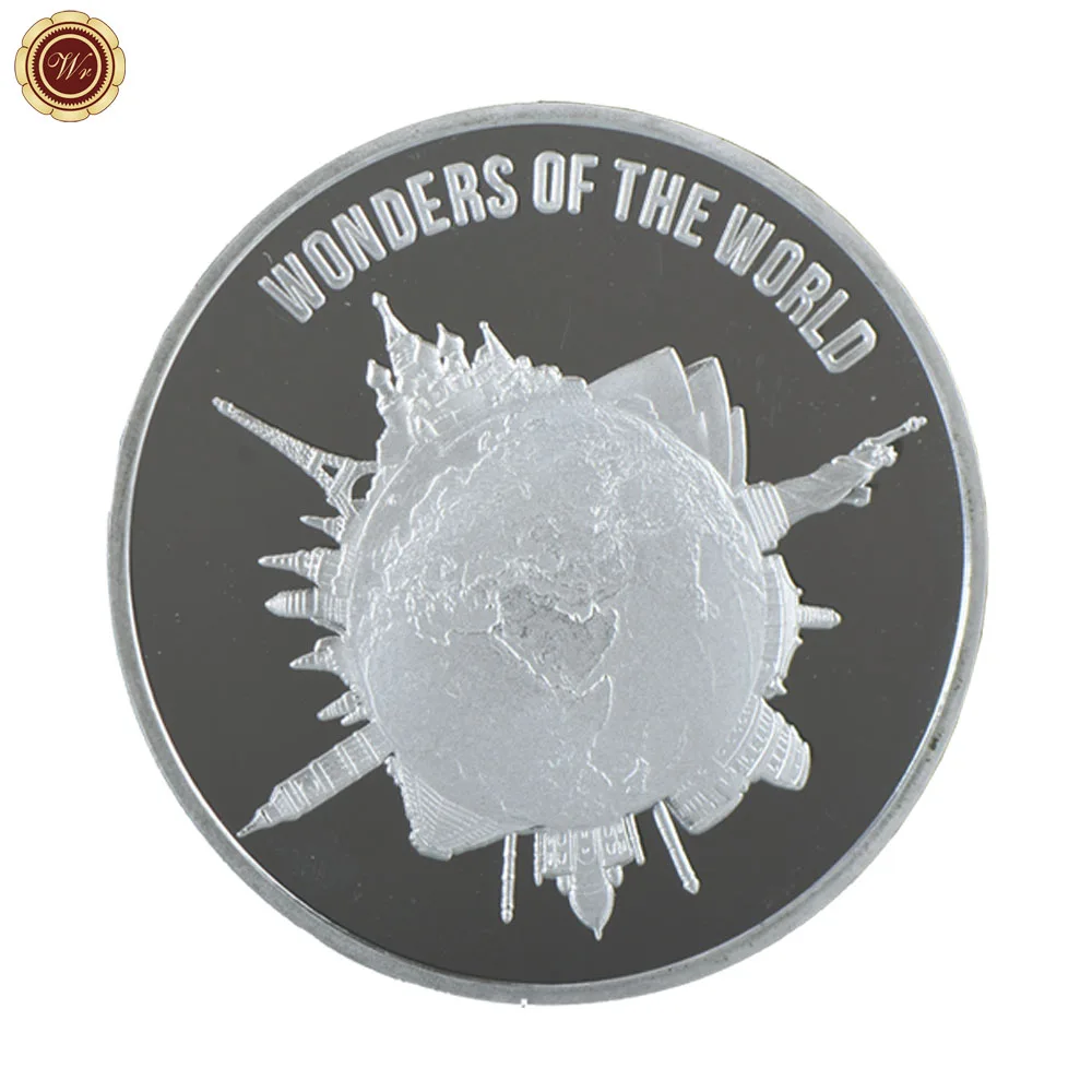 WR церковь Спасителя на крови чудеса русской серебряной монеты Роскошный