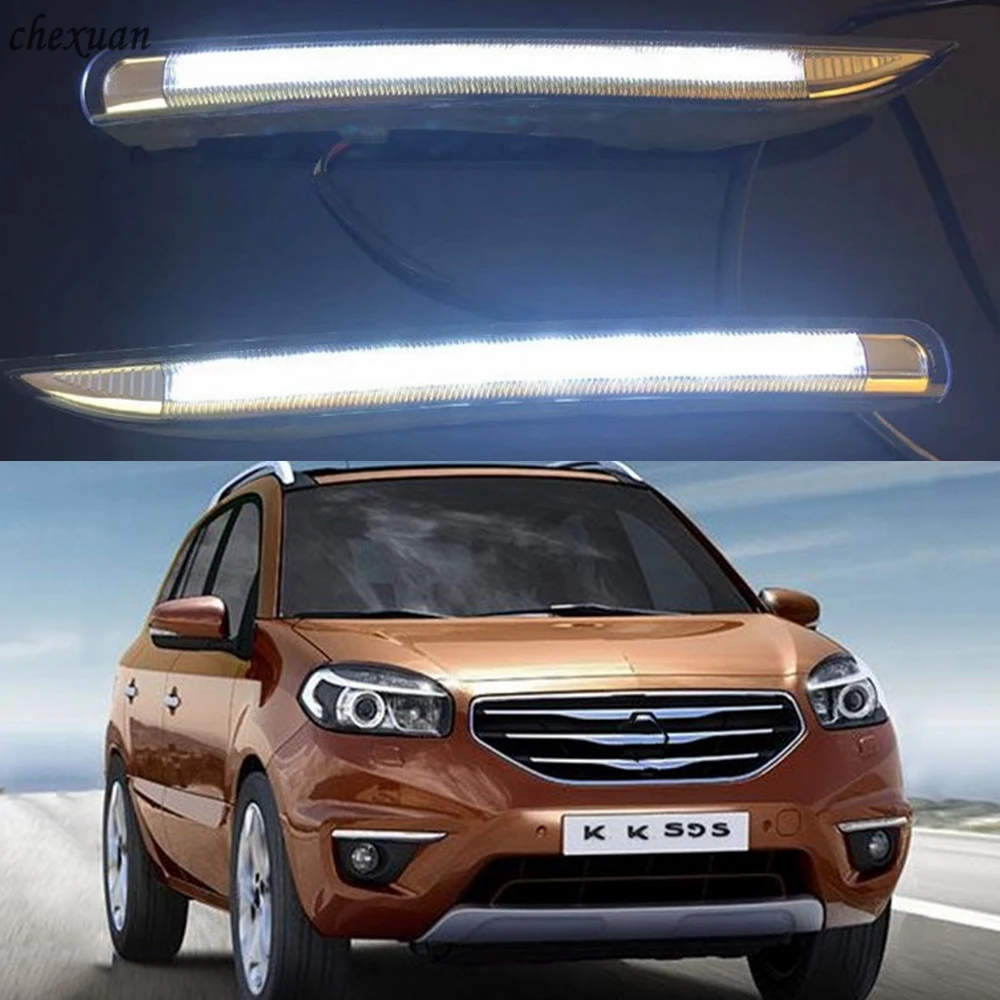 CSCSNL отражатели 2 шт мощностью 12V ABS светодиодный DRL Габаритные огни с проигрывания