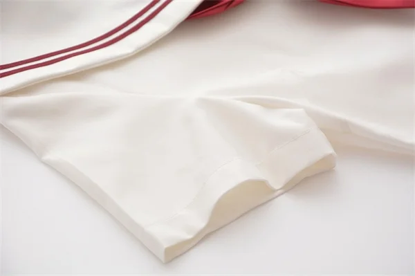 Японский Корейский аниме девушка косплей костюм Сакура вышитая школьная форма милая девушка матроска костюм в стиле японской школьницы Униформа с топом+ юбка