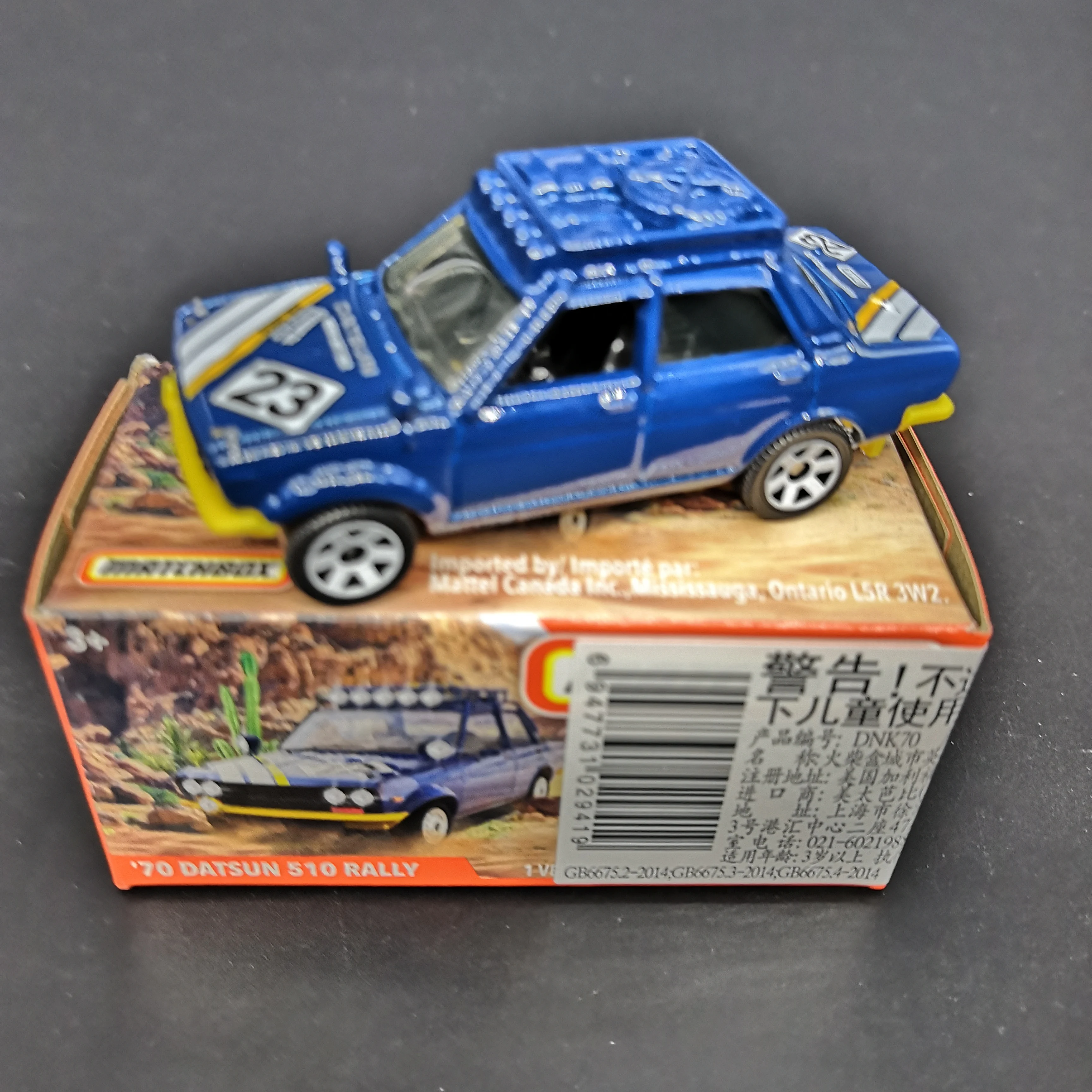 2019 Matchbox Car 1:64 Sports 70 DATSUN 510 RALLY Metal Material Body Race Collection Alloy Gift | Игрушки и хобби