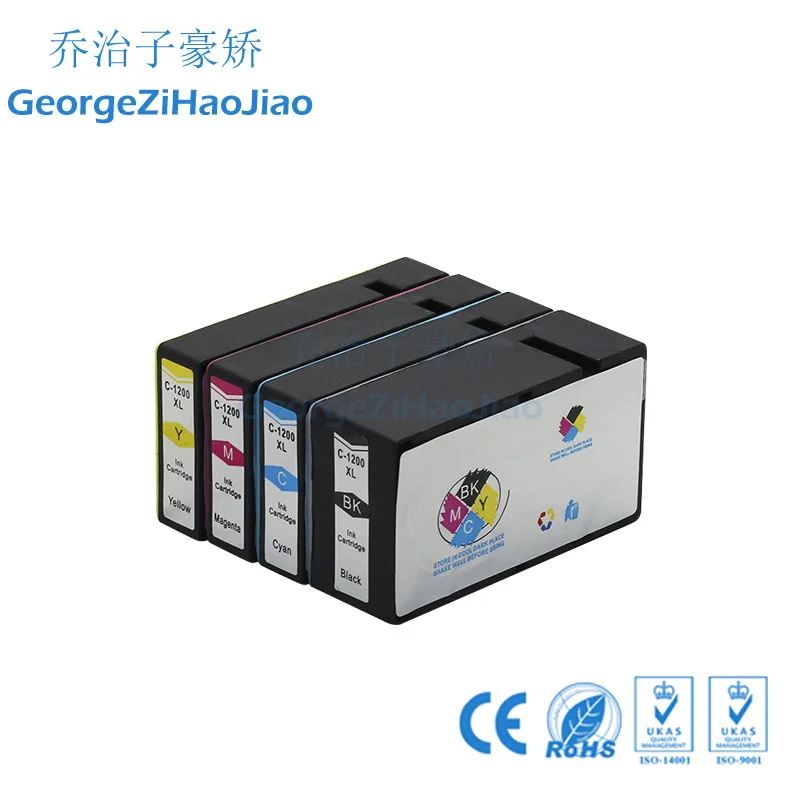 Compatibele inkt картридж PGI-1200 PGI-1200XL для Canon MAXIFY MB2020 MB2320 MB2120 MB2720 printer3