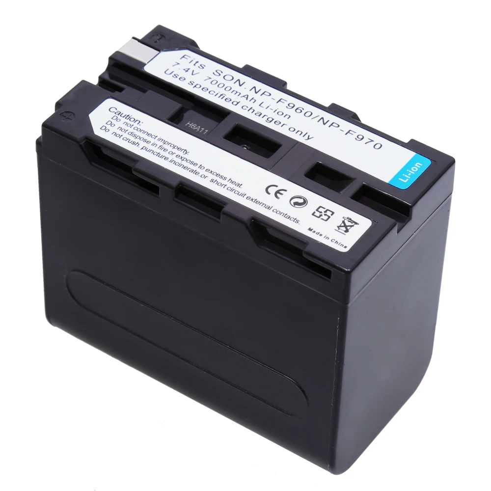2 шт./лот 7 4 в 7000 мАч NP-F970 NP F970 NP-F960 NP-F950 6600 аккумуляторная батарея для Sony CCD-RV100 CCD-TRV58 z1
