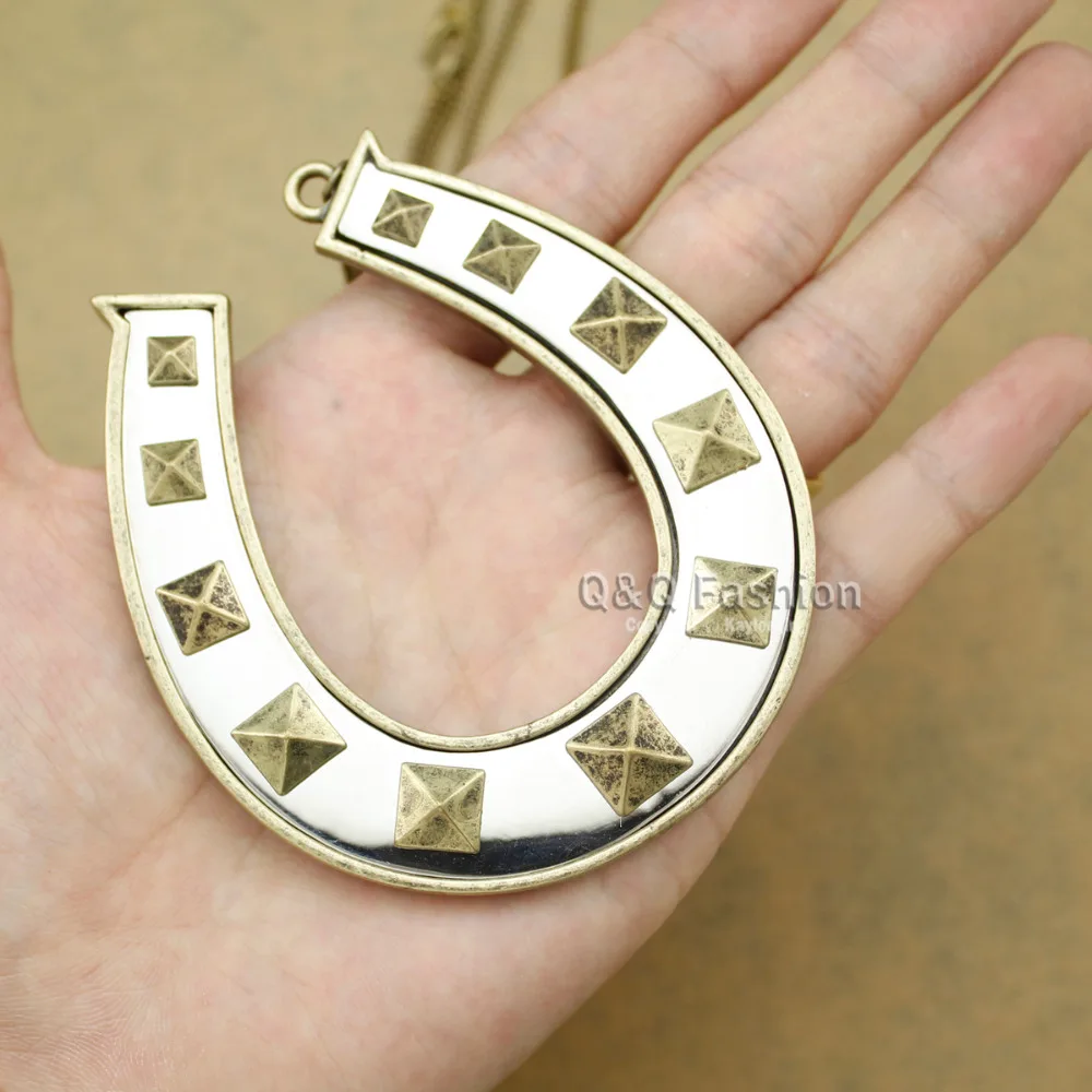 Винтажные серьги гвоздики для обуви в западном стиле подвеска Родео линии чокер