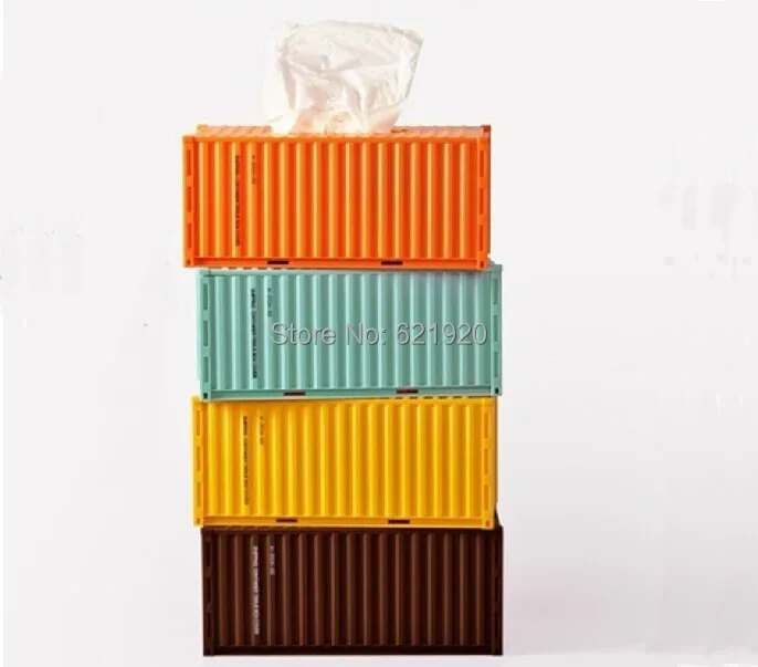 

DIY Car styling Containers Tissue Box Assemble their own plastic tissue box Tissue