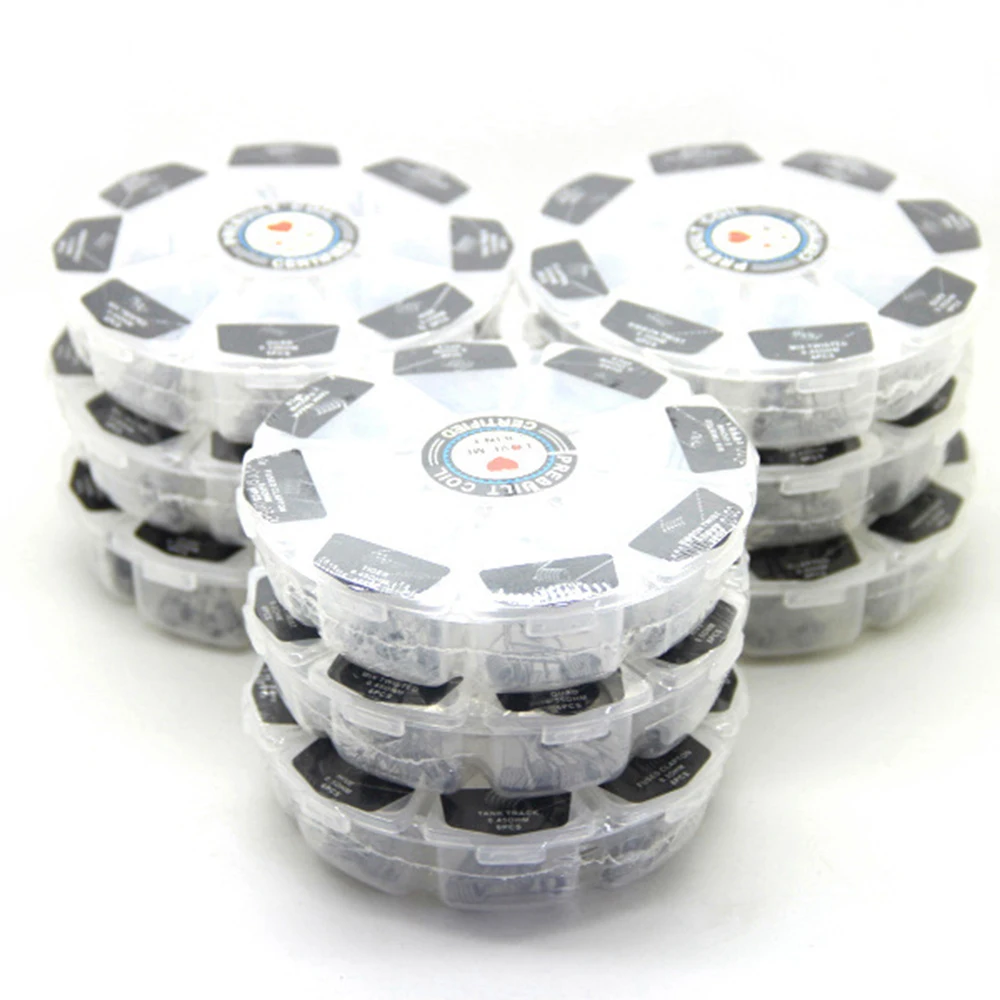 Горячая Распродажа 8 в 1 комплект готовой катушки Clapton Coil Hive Quad Flat twisted Fused
