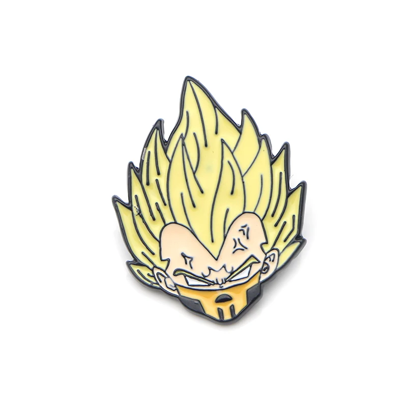 V123 Dragon Ball красота и чудовище милые металлические эмалированные булавки и броши нагрудные булавки рюкзак сумки значок коллекция подарки 1 шт - Окраска металла: 1