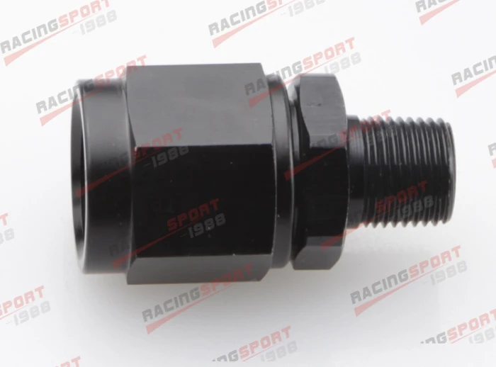 AN AN3 3 Женский Поворотный на штырь 1/8 &quotNPT прямой Алюминиевый адаптер|adapter fitting|an 8an