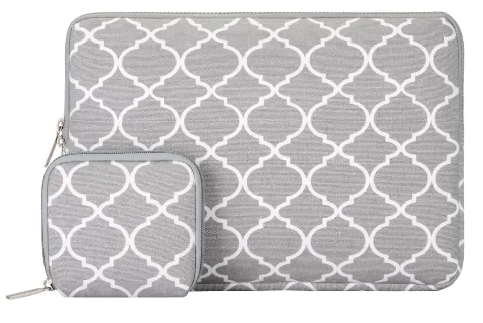 Quatrefoil Gray Чехол для ноутбука Mosiso 11-15,6 дюймов для MacBook Air 13 Pro 13 15 Chromebook acer ASUS ZenBook hp Dell аксессуары - Цвет: Quatrefoil Gray