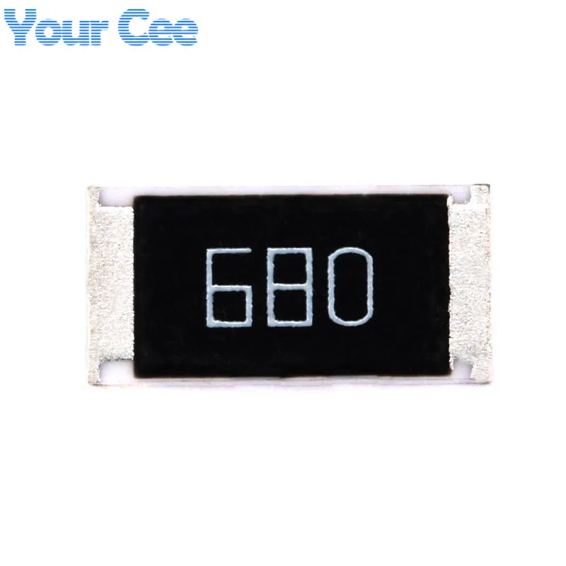 50 шт. 2512 SMD чиповый резистор 68 ом 68R 680 1 вт 5% пассивные компоненты резисторы|smd chip