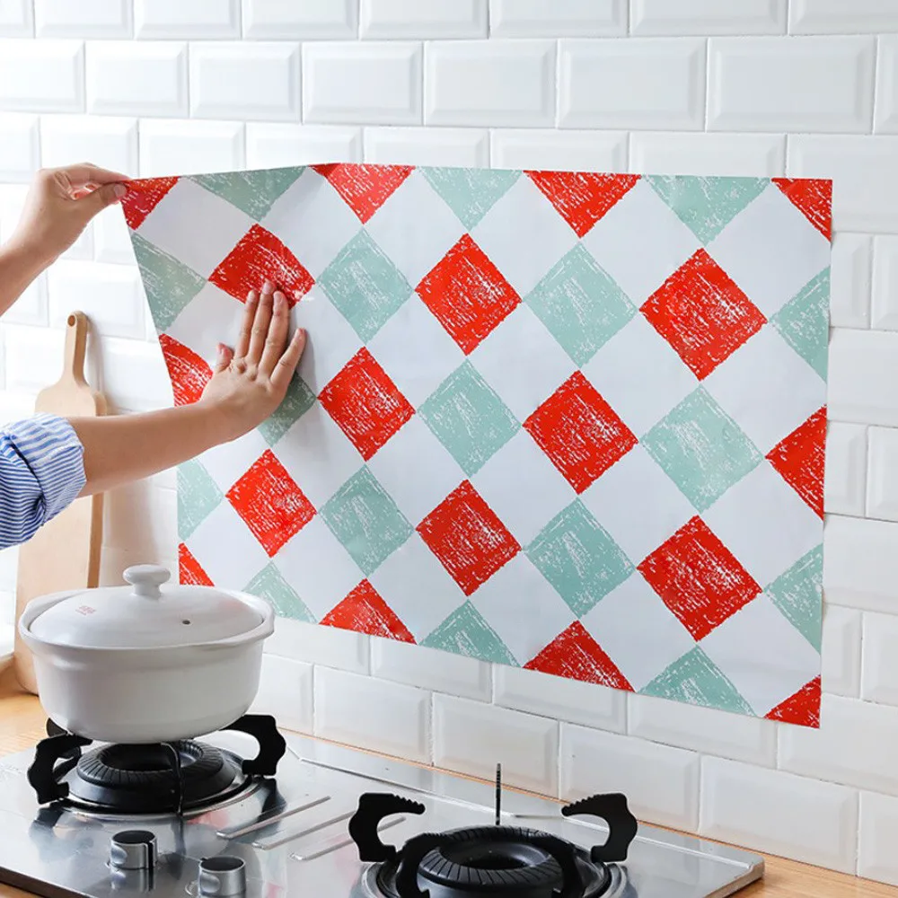 1 шт. 45x75 см DIY самоклеющиеся водонепроницаемые высокотемпературные настенные