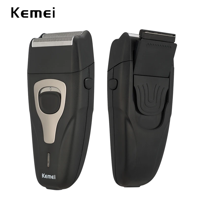 Аккумуляторная электробритва kemei 100 240 В 3D плавающая Бритва для бороды Мужская
