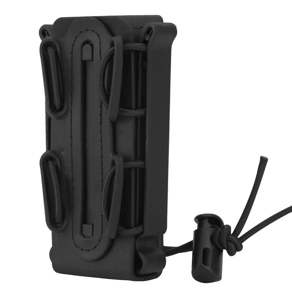 Тактический Подсумок 9 мм Molle Pistol Mag военный мягкий чехол Mag с зажимом для ремня подсумок Fastmag molle Pouch