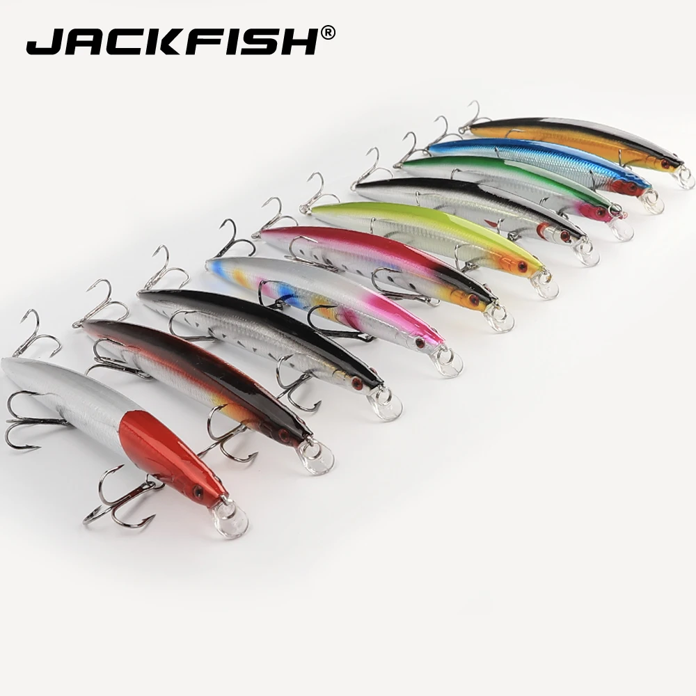 JACKFISH приманка для рыбной ловли с 3D глазами большой размер 180 мм/25 г 10 шт./лот