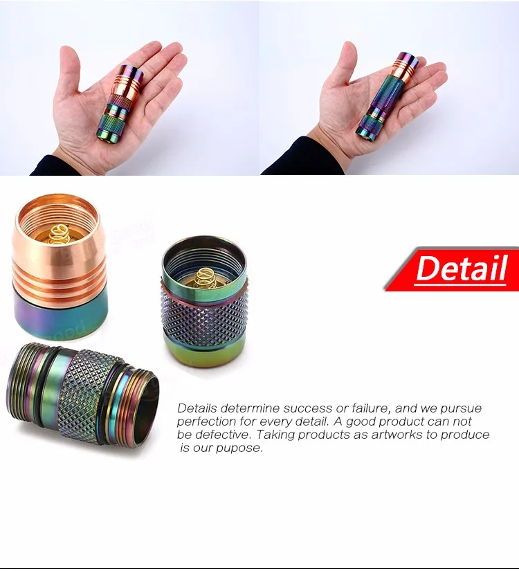 Светильник-вспышка из нержавеющей стали Mateminco S01 4* CREE XPG3/Nichia 219B Макс. 1600 люменов, водонепроницаемый уличный фонарь, поисковый светильник