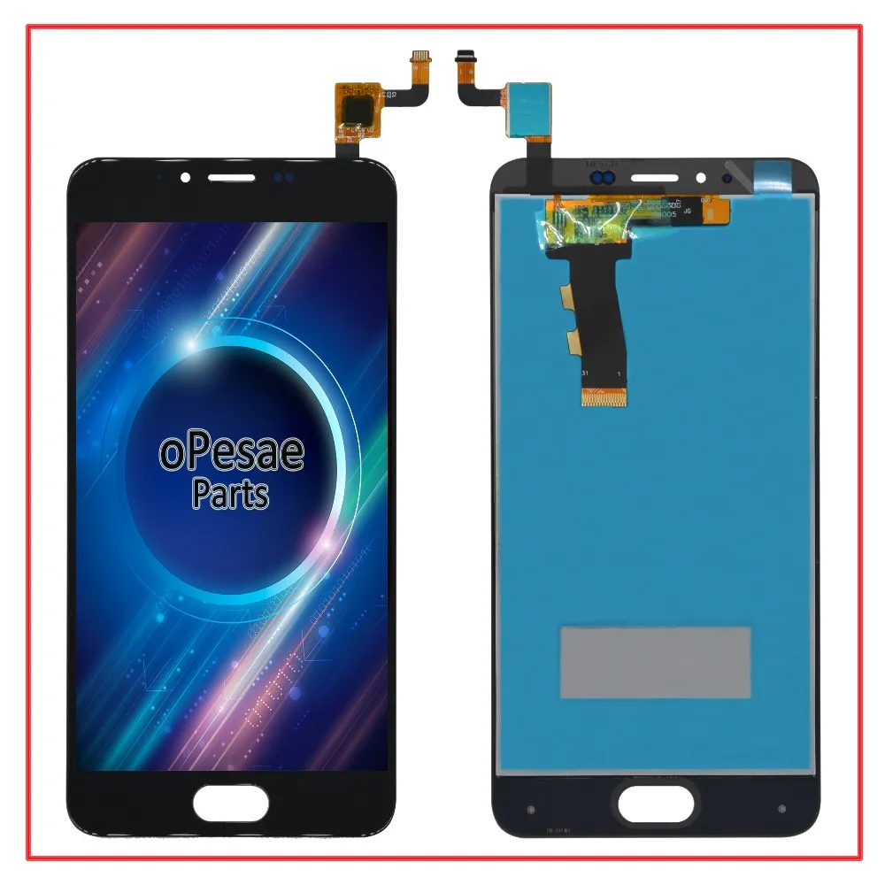 Экран телефона для Meizu M5 Mini M611A M611Y M611D M611H ЖК дисплей панель сенсорный экран