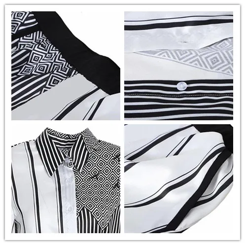 Spring Striped 2 Piece Set Women Office Lady Two Outfits Conjunto Feminino Ensemble Femme Deux Pieces Woman Suit | Женская одежда