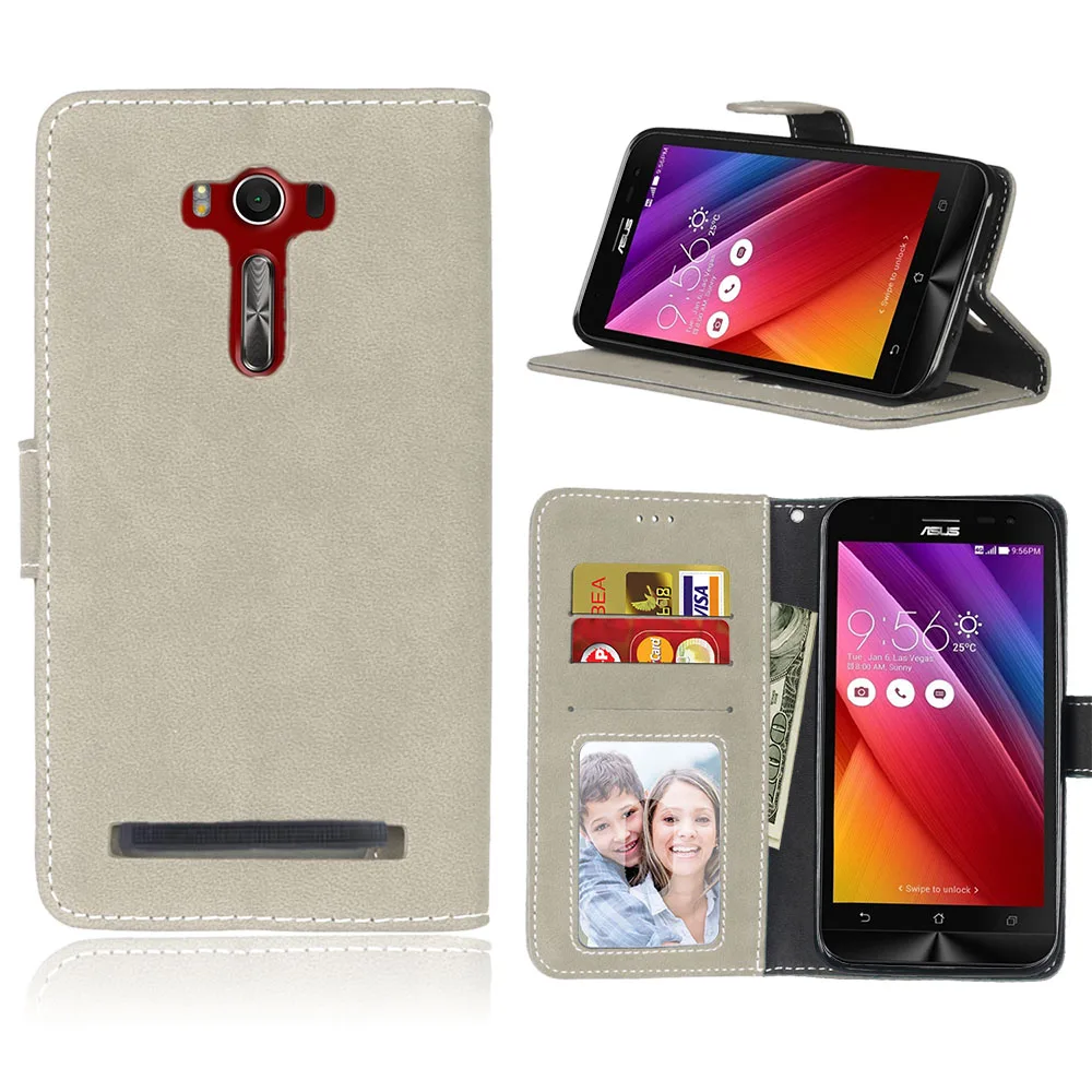 Кожаный чехол для ASUS Zenfone 2 laser ZE550KL, чехол для телефона, откидная крышка для ASUS Z00LD ZE ZE550 550 550KL KL ASUS_Z00LD, чехлы для телефонов