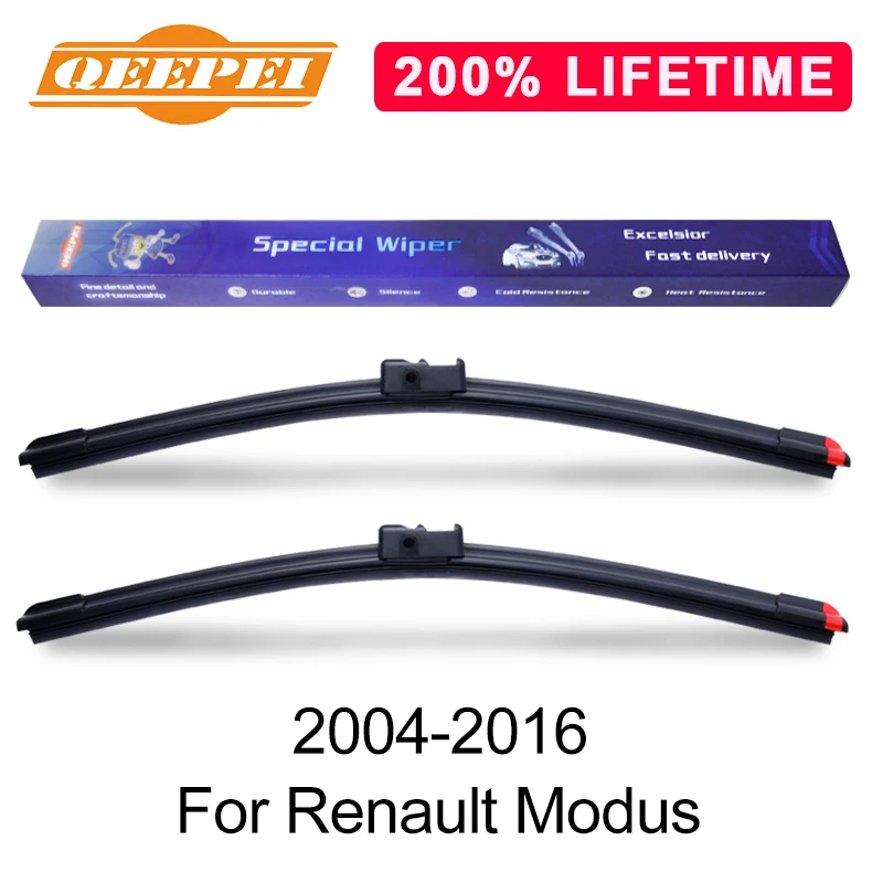 Сменные щетки стеклоочистителя QEEPEI для Renault Modus 2004-2016 28 ''+ 26'' аксессуары