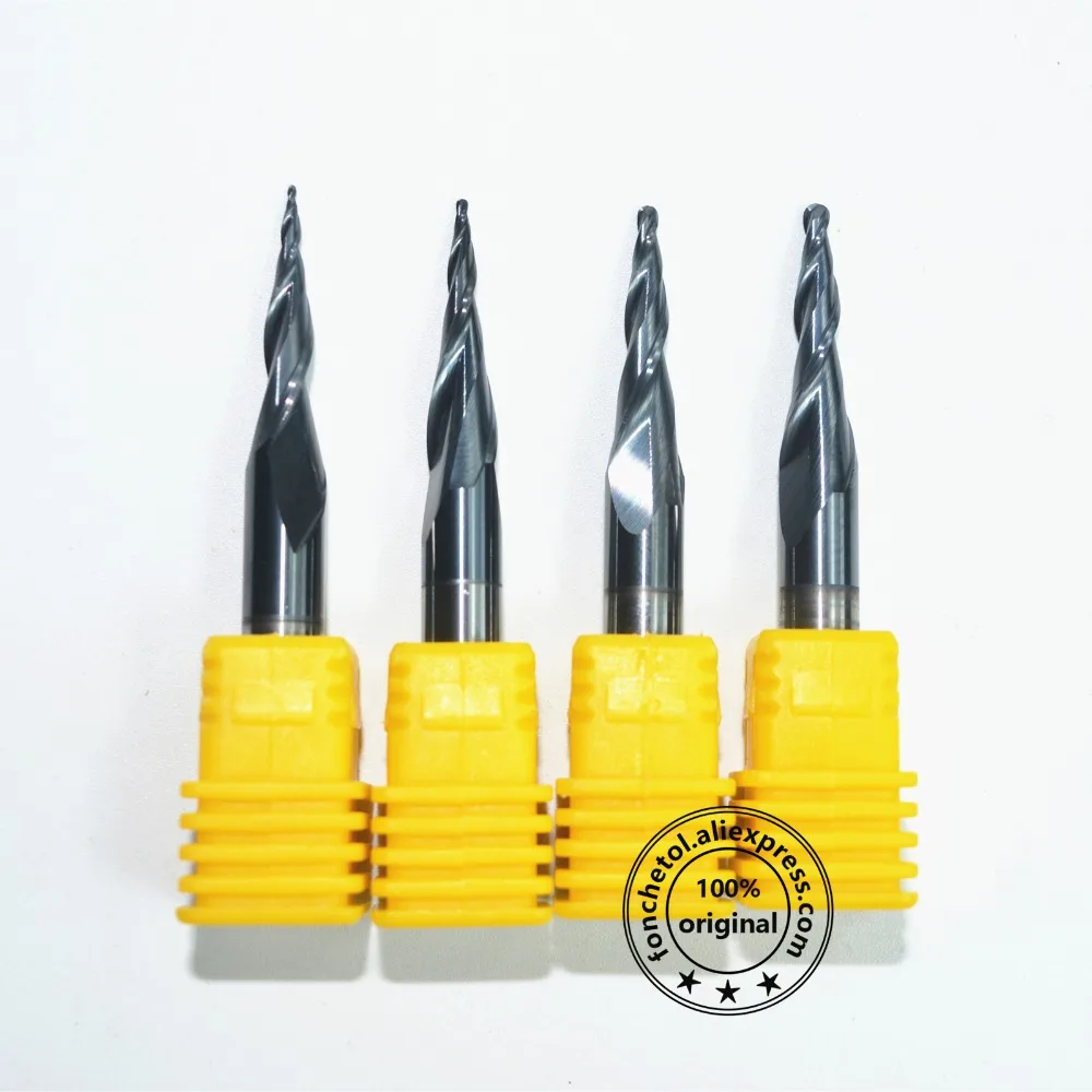 D6 * 20C 50l-1 шт. фрезерный станок с ЧПУ HRC55 вольфрамовый карбид титановое покрытие