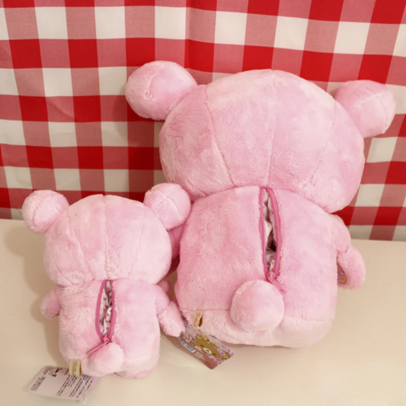 Kawaii розовый медведь Сакура плюшевые игрушки куклы Rilakkuma Ленивец медведи мягкие животные куклы Детские подушки для девочек Подарки на день рождения