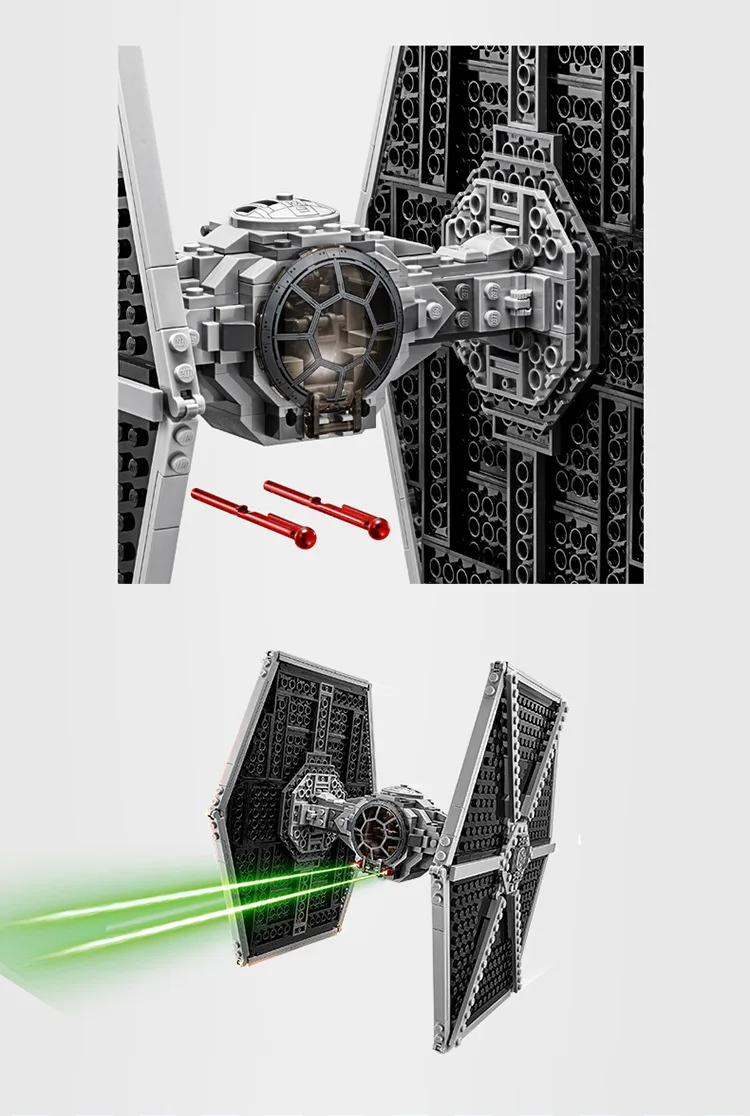 Bela 10900 серия Звездных Войн имперский истребитель TIE строительный блок 550 шт. Кирпичи Игрушки совместимы с Bela Звездные войны 75122