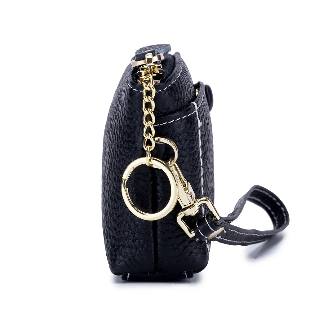 5 шт./лот Кошелек для монет из натуральной кожи Женский мини клатч Модный чехол