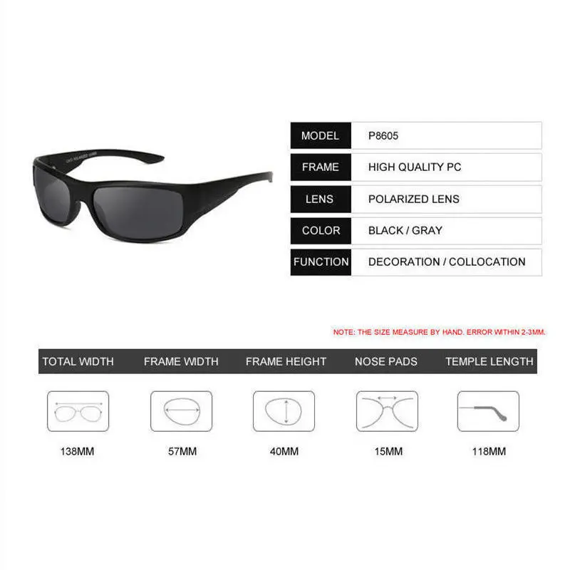 2018 поляризованные очки для рыбалки Для мужчин рыбалка велосипедные Кемпинг