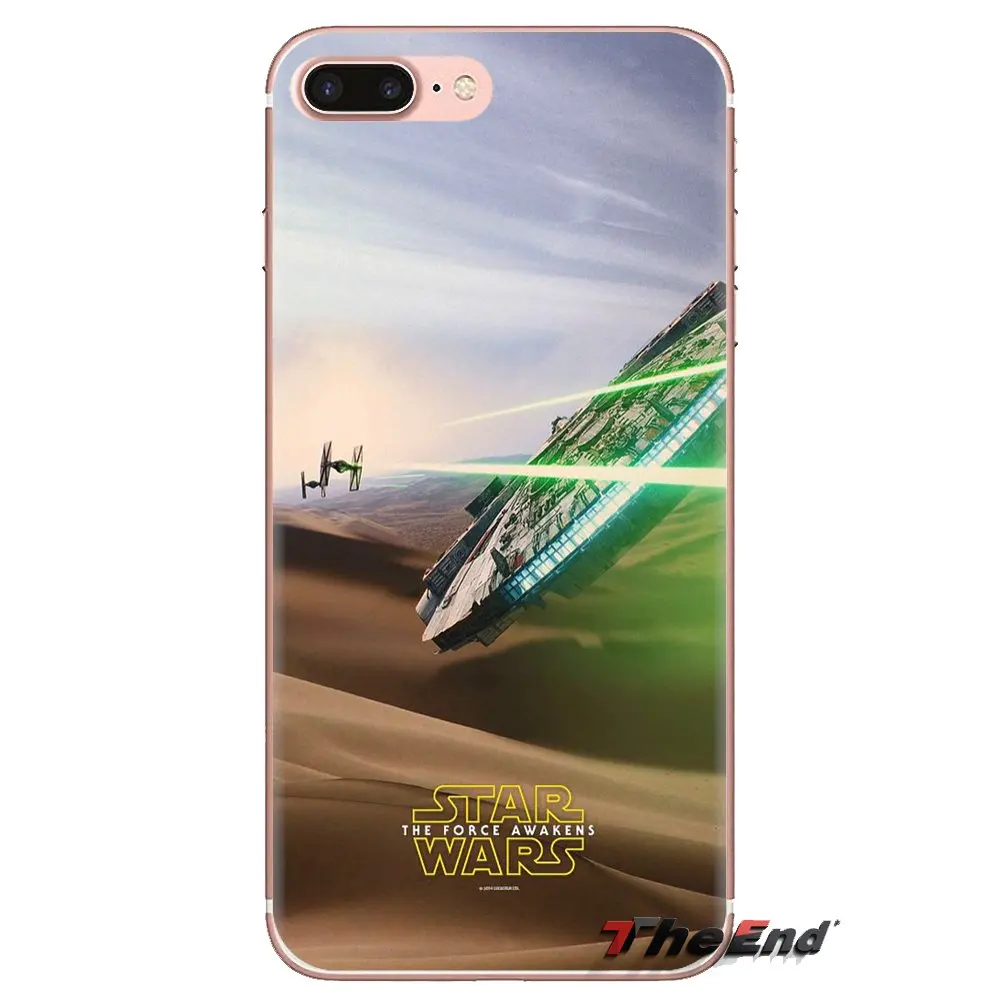 For Huawei Mate Honor 4C 5C 5X 6X 7 7A 7C 8 9 10 8C 8X 20 Lite Pro Star Wars The Force Awakens Transparent TPU Cases |