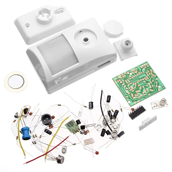 

Infrared Electronic Alarm Kit Electronic DIY Learning Kit Free Shipping