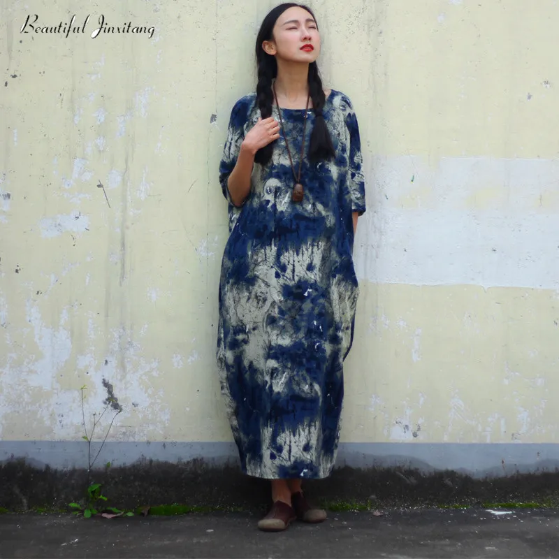 Для женщин платья сезон: весна–лето 2018 свободные Повседневное круглым вырезом