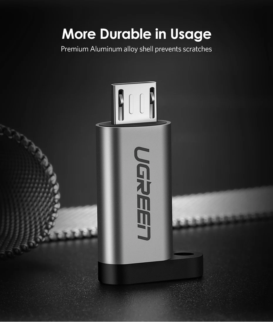 Ugreen кабель-Переходник usb c на кабель micro usb адаптер для samsung s6 s7 huawei xiaomi 4 sony usb type-c преобразователь планшет телефон android зарядное устройство