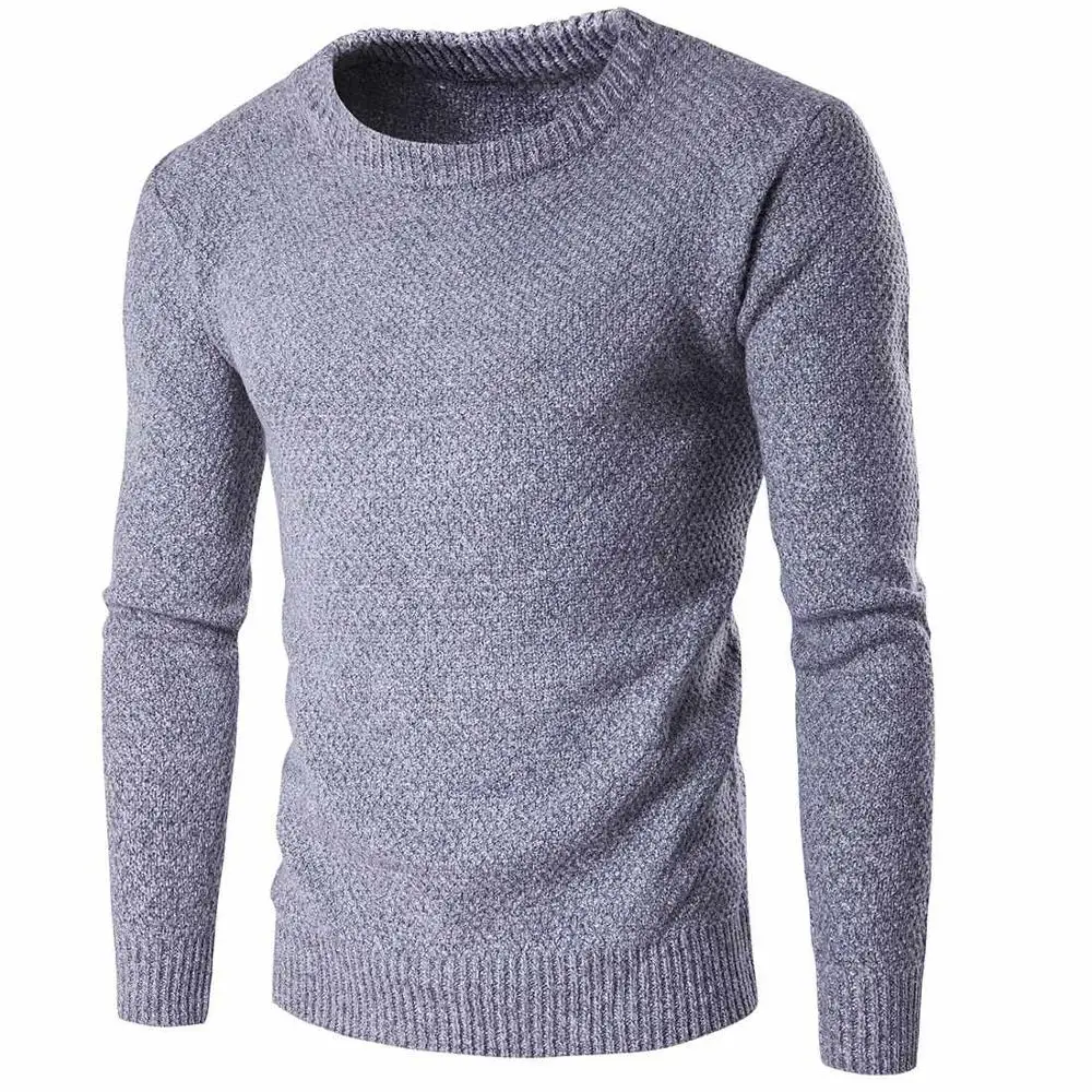 Light Grey Толстые свитера, пуловеры, Homme, тонкие, согревают, модные, умные, повседневные, модные, мужские свитера, джемпер, Осенние, мужские, MOOWNUC MWC - Цвет: Light Grey