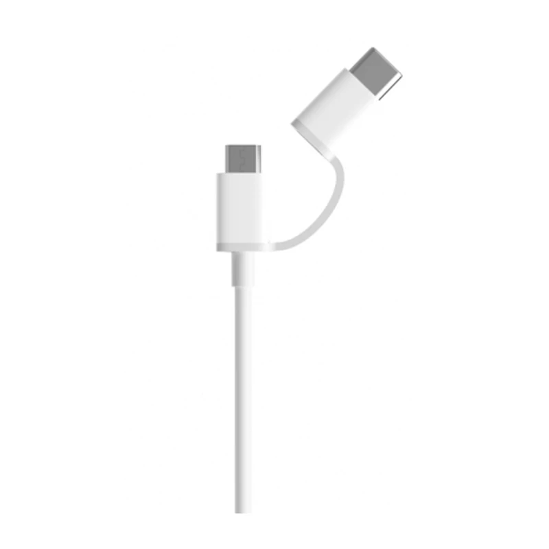 Многофункциональный кабель Xiaomi 1 м 2 А в с Micro USB на Type C для быстрой зарядки и